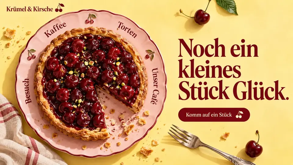 Design-Idee Café und Konditorei