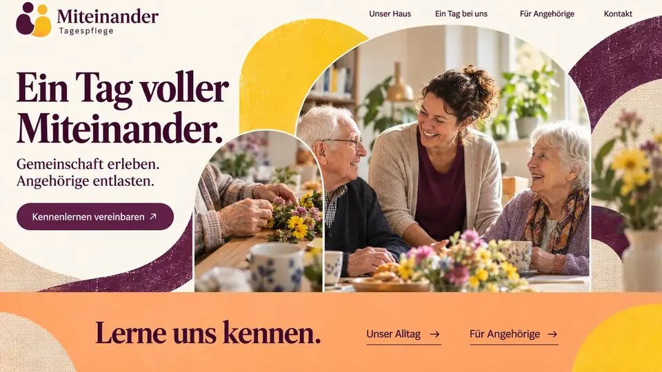 Design-Idee Tagespflege