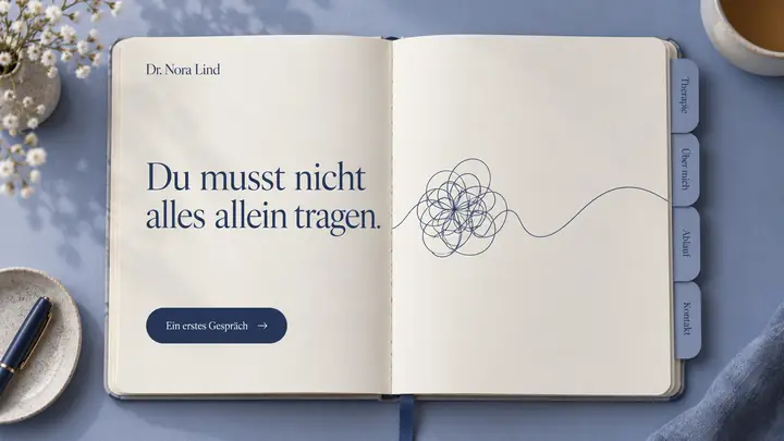 Design-Idee Psychotherapie