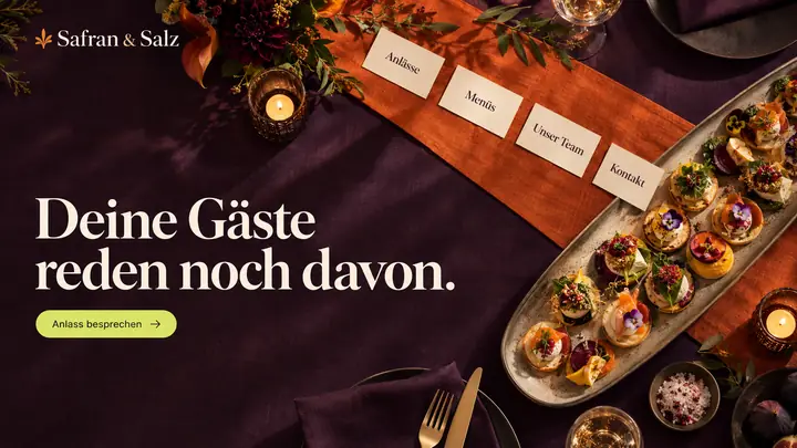 Design-Idee Catering