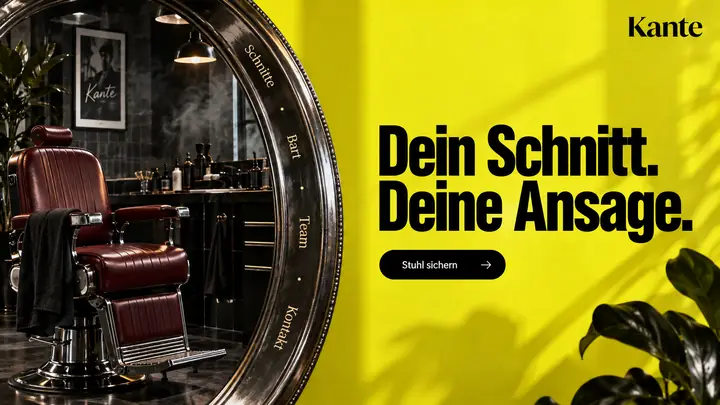 Design-Idee Barbershop