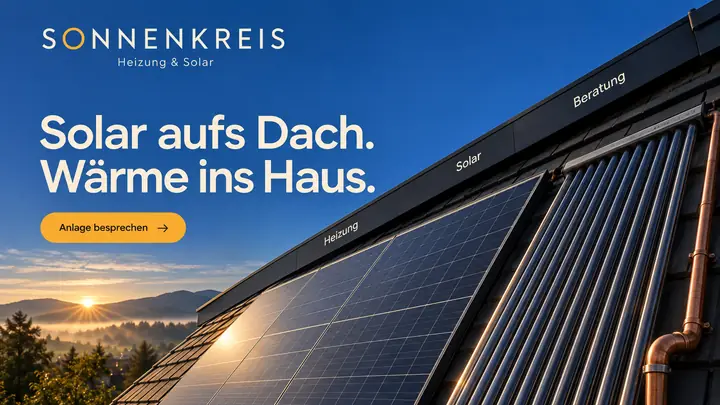 Design-Idee Heizung und Solar