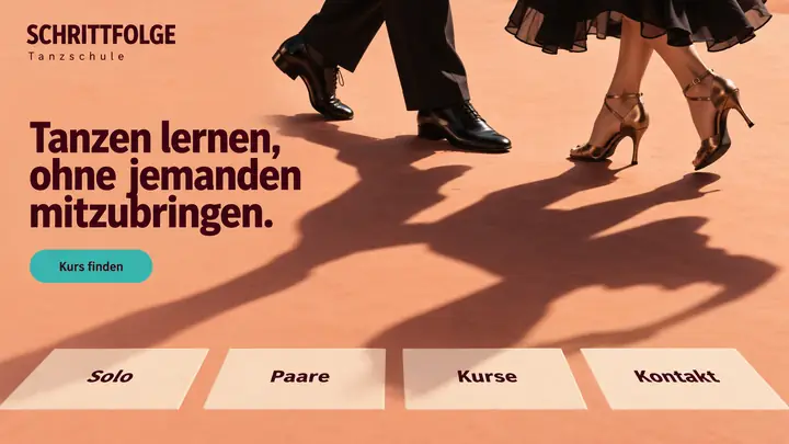 Design-Idee Tanzschule