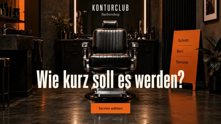 Design-Idee Barbershop