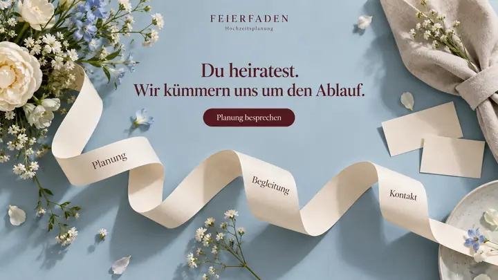 Design-Idee Hochzeitsplanung