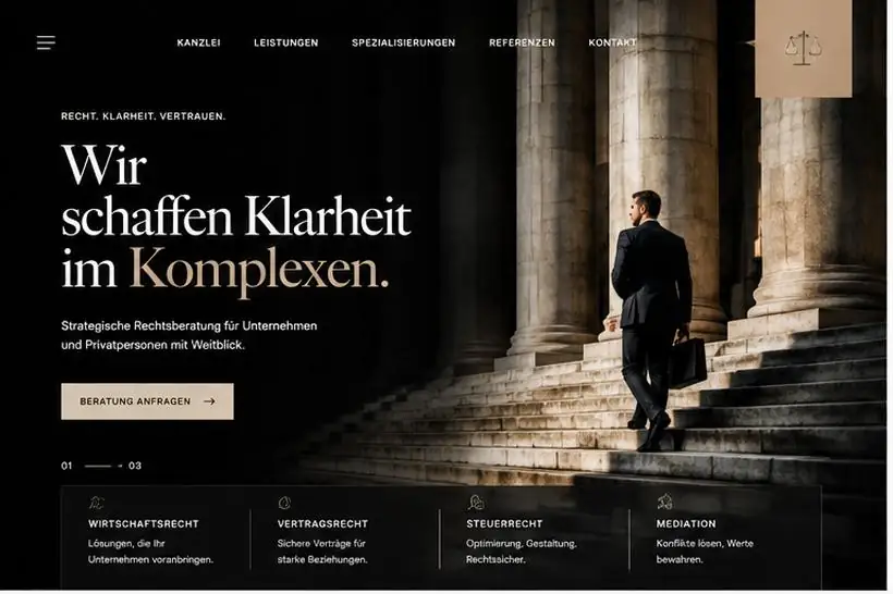 Design-Idee Rechtsanwälte