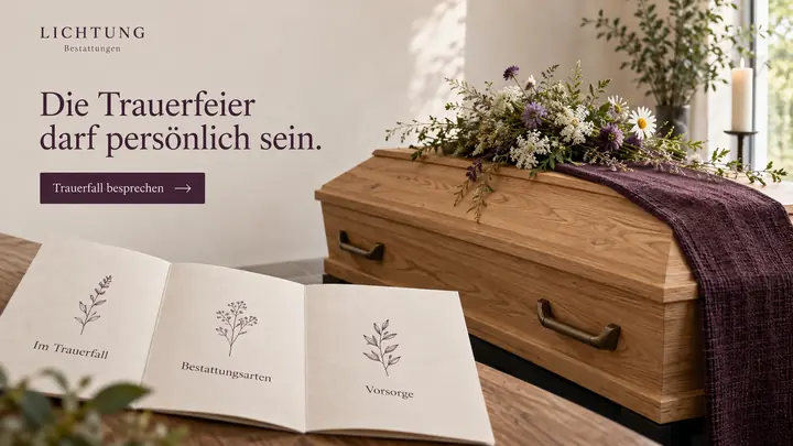 Design-Idee Bestattung