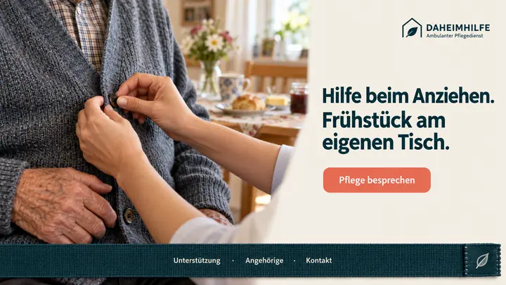 Design-Idee Pflegedienst
