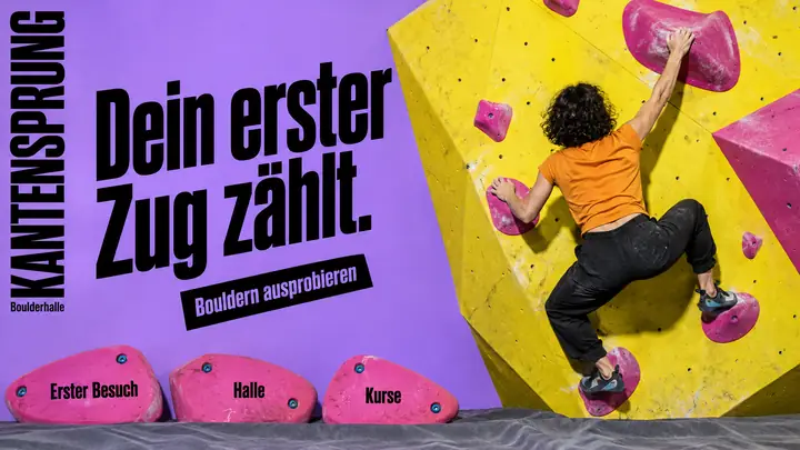 Design-Idee Boulderhalle