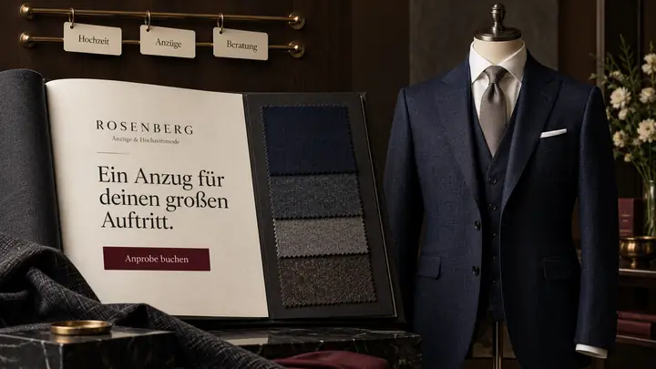Design-Idee Herrenausstatter