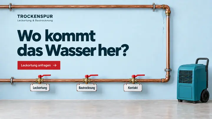 Design-Idee Leckortung