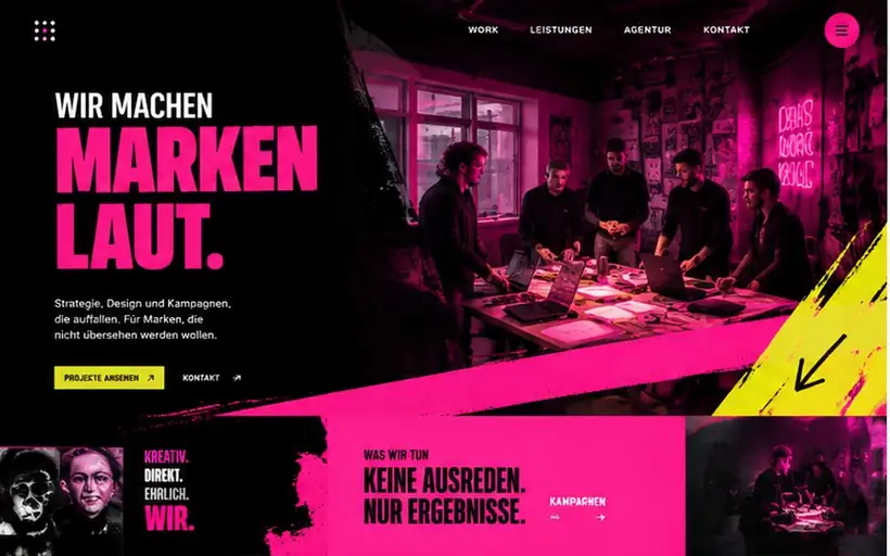 Design-Idee Werbeagentur