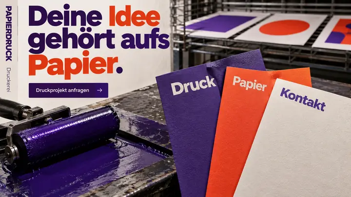 Design-Idee Druckerei