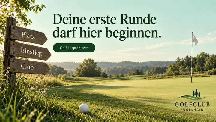 Design-Idee Golfclub