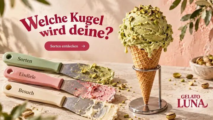 Design-Idee Eisdiele