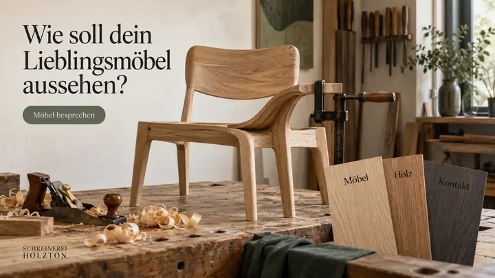 Design-Idee Schreinerei