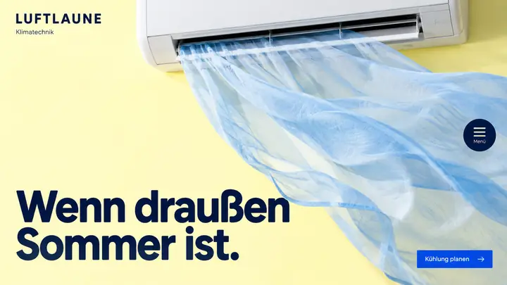 Design-Idee Klimatechnik