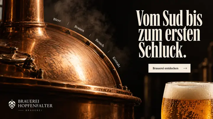 Design-Idee Brauerei