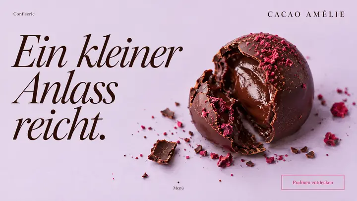 Design-Idee Confiserie
