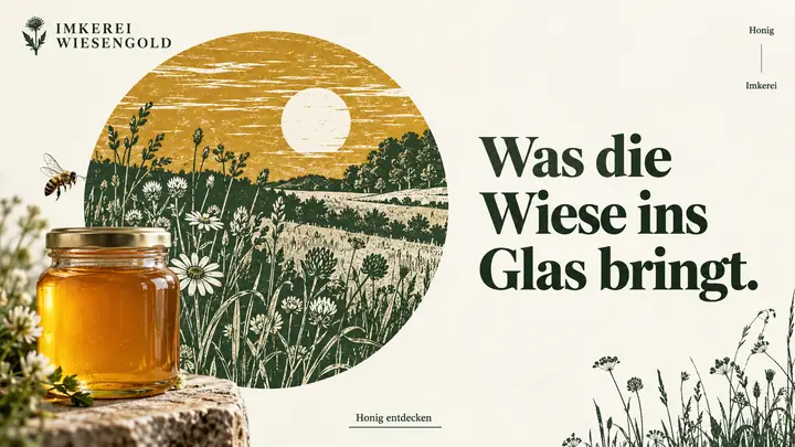 Design-Idee Imkerei