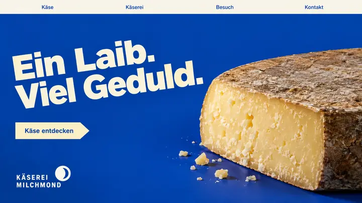 Design-Idee Käserei
