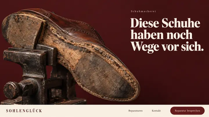 Design-Idee Schuhmacher