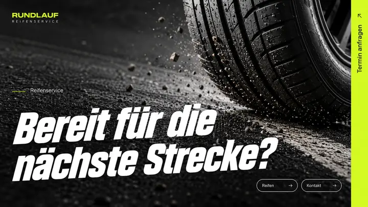 Design-Idee Reifenservice