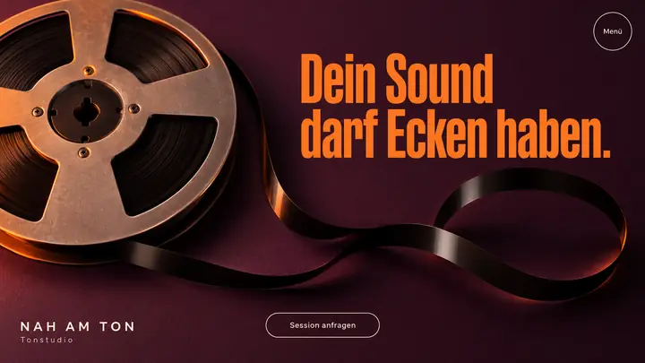 Design-Idee Tonstudio