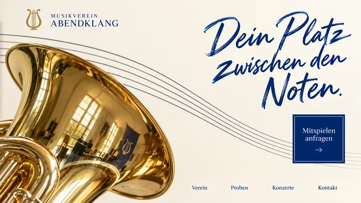 Design-Idee Musikverein