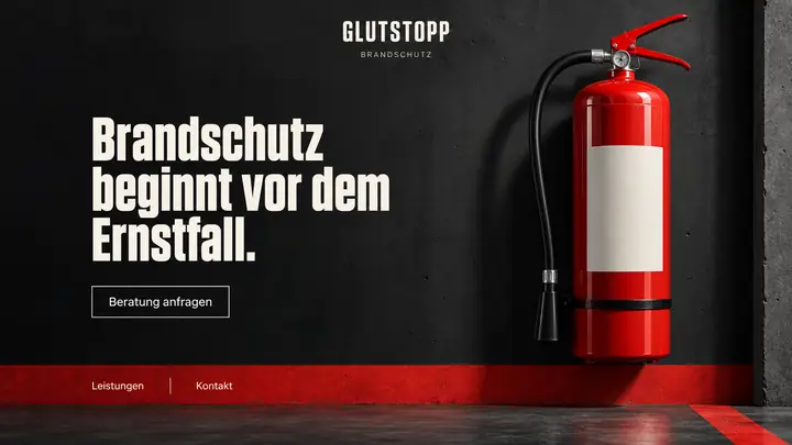 Design-Idee Brandschutz
