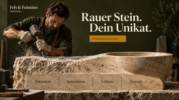 Design-Idee Steinmetz