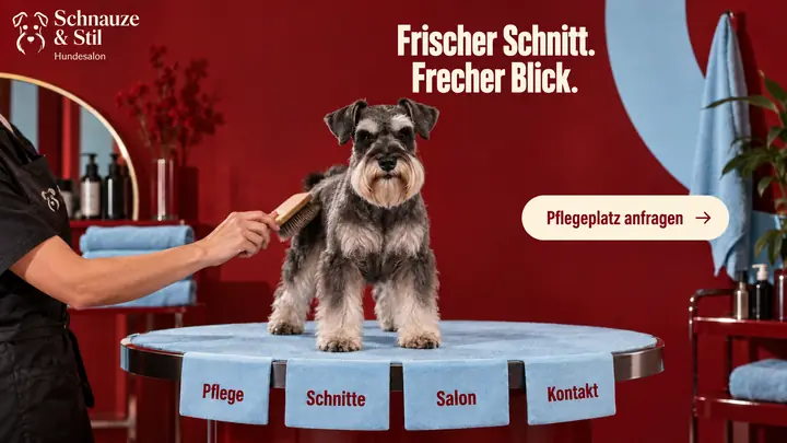 Design-Idee Hundesalon