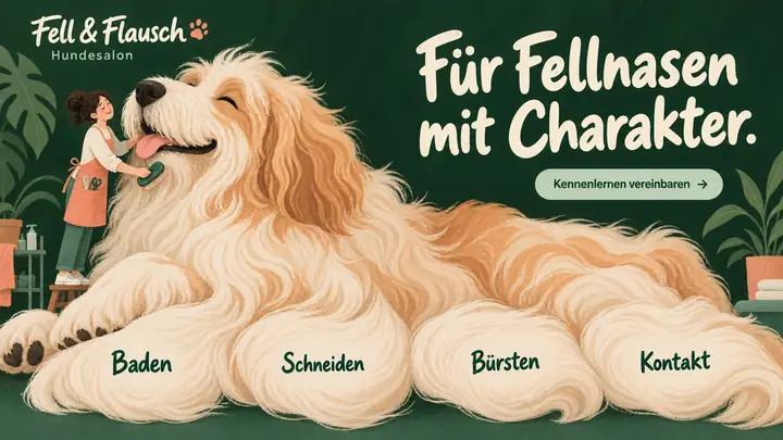 Design-Idee Hundesalon