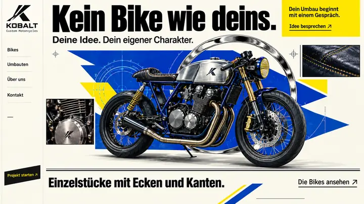 Design-Idee Custom-Motorräder