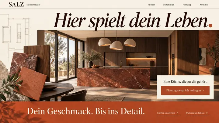 Design-Idee Küchenstudio
