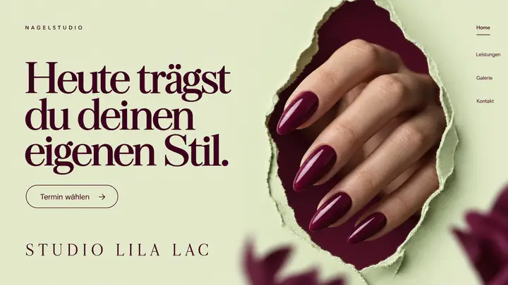 Design-Idee Nagelstudio
