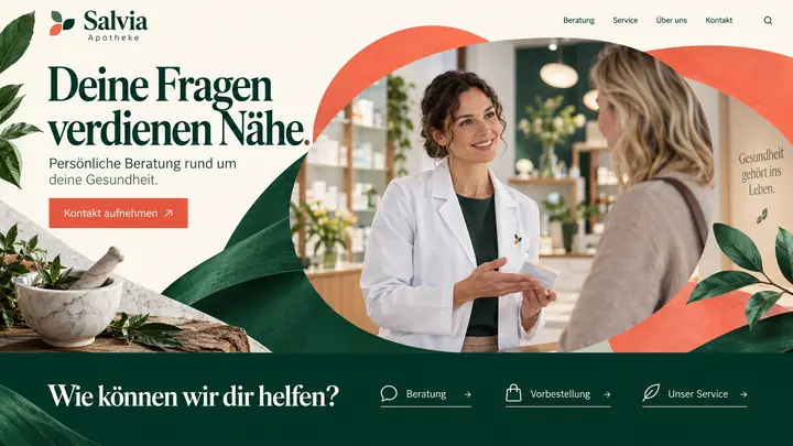 Design-Idee Apotheke