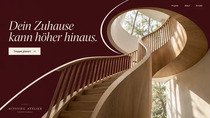 Design-Idee Treppenbau