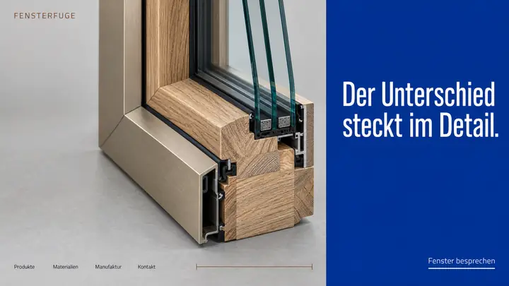 Design-Idee Fensterbau
