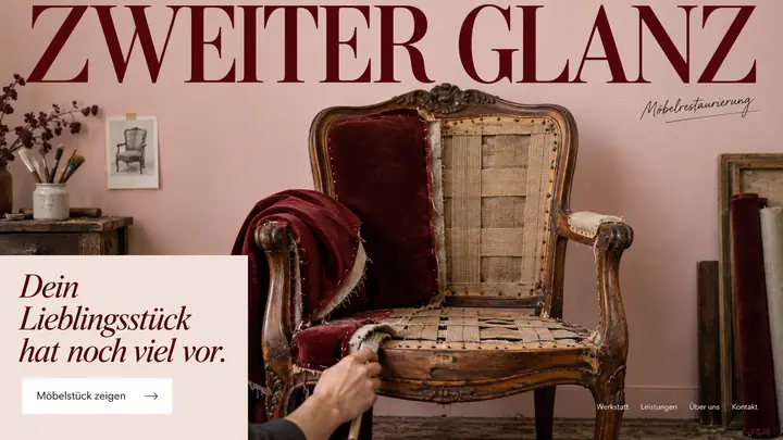 Design-Idee Möbelrestaurierung