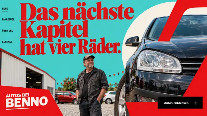 Design-Idee Gebrauchtwagen