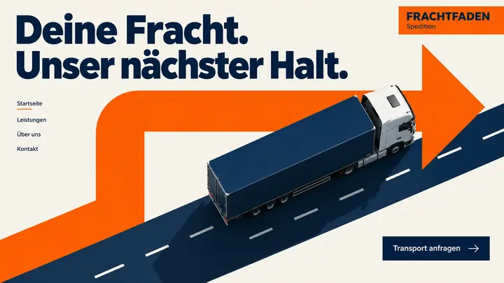 Design-Idee Spedition