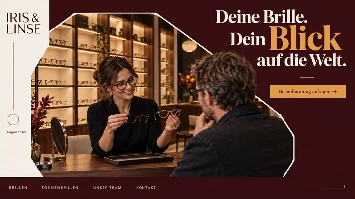 Design-Idee Optiker