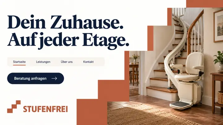 Design-Idee Treppenlift