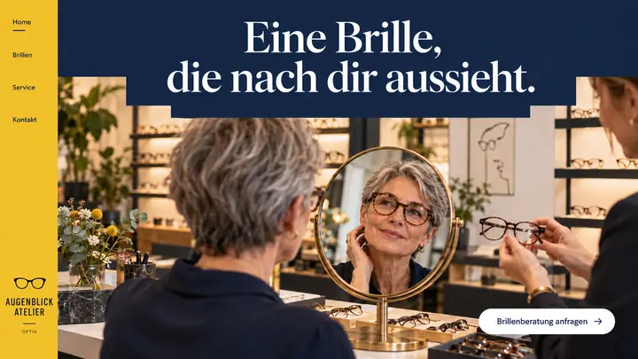 Design-Idee Optiker