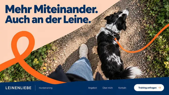Design-Idee Hundeschule