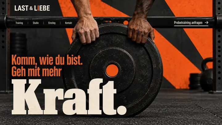 Design-Idee Fitnessstudio