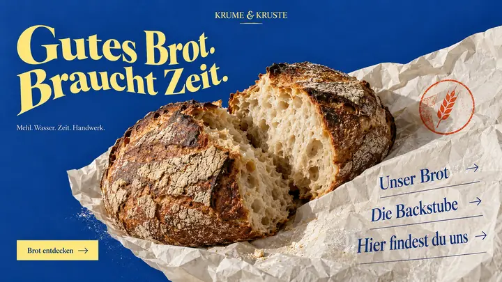 Design-Idee Bäckerei