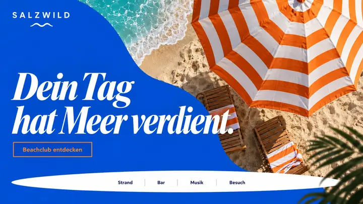 Design-Idee Beachclub