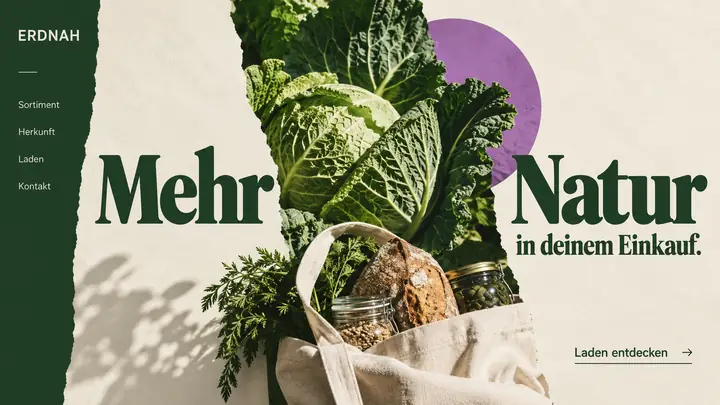 Design-Idee Bioladen